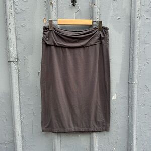 Ziliotto Grey Pencil skirt, size M